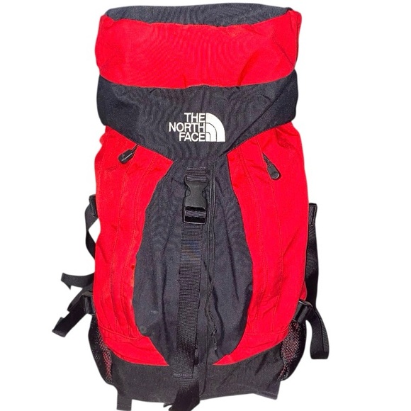 NORTH FACE Nylon Backpack REG Vintage 90's Retro - Picture 1 of 10